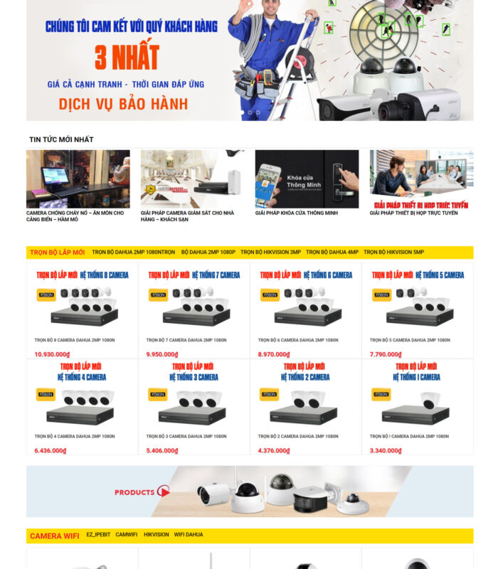 Web shop về camera đẹp