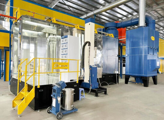 Gia công sơn tĩnh điện là bước hoàn thiện không thể thiếu trong sản xuất cơ khí Gia công sơn tĩnh điện là bước hoàn thiện không thể thiếu trong sản xuất cơ khí